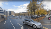 The car park in Finnieston.