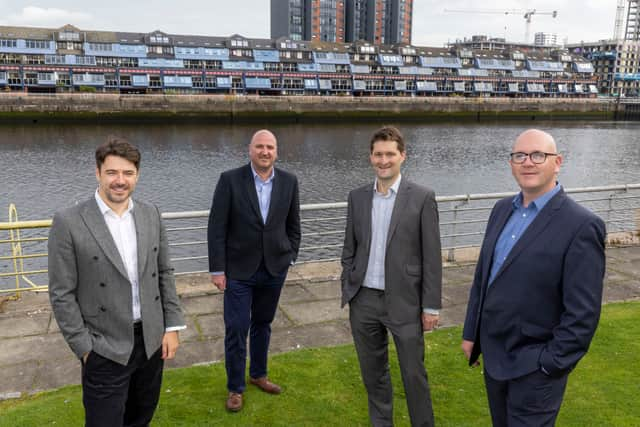 From left: NIXON’s David D’Arcy, Dominic MacConnell, Sam Smithers and Tony Slevin (credit: Jeff Holmes)