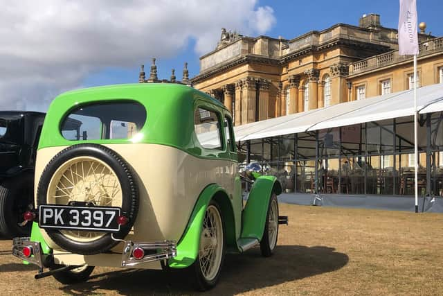 The delightful 1928 Austin Seven Sports Saloon by Swallow