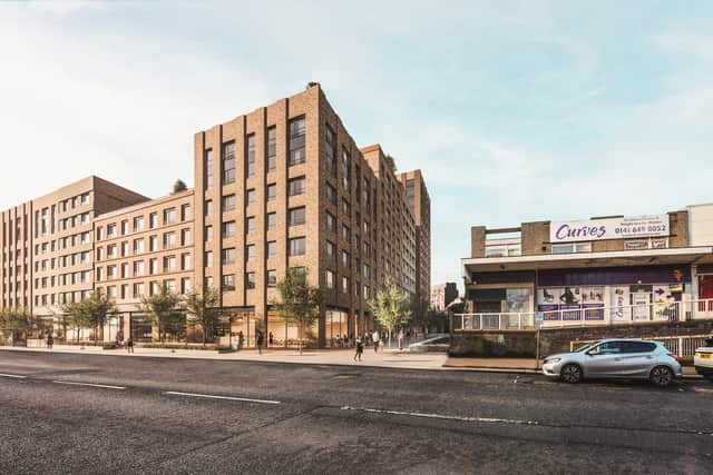 The plans for Shawlands Arcade.