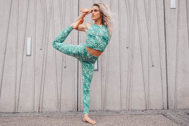 Yoga guru Jess Mackenzie.