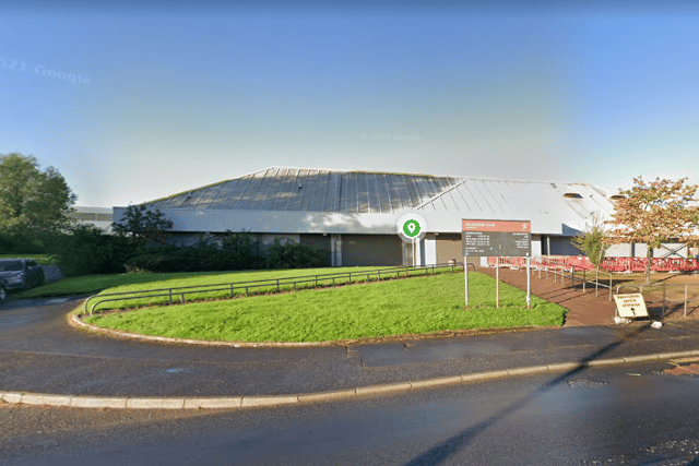 The Easterhouse sports centre.