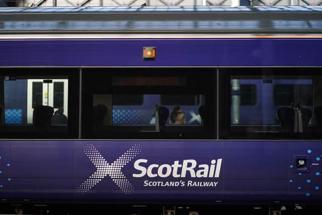 ScotRail trains will be running.