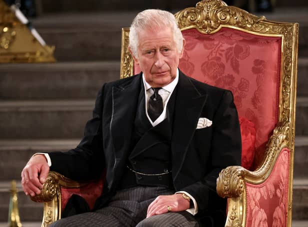 <p>The new King Charles III.</p>
