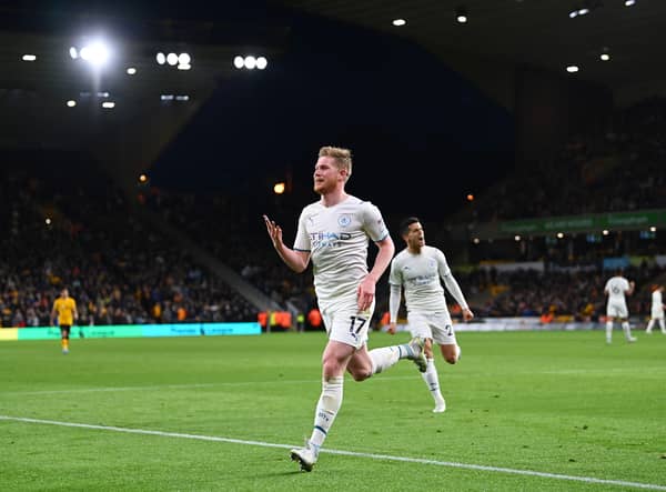 De Bruyne scored four in this fixture last season. Credit: Getty.