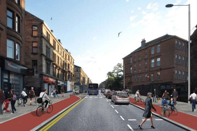 The plans for Byres Road.
