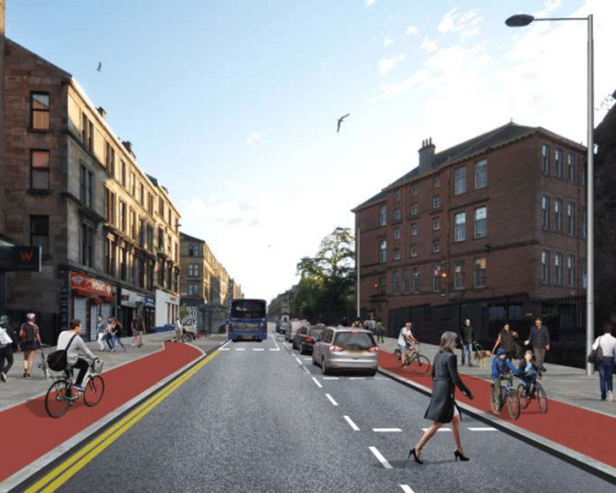 The plans for Byres Road.