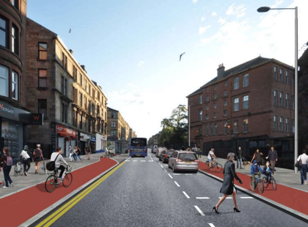 <p>The plans for Byres Road.</p>