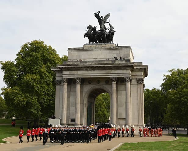 Wellington Arch in London