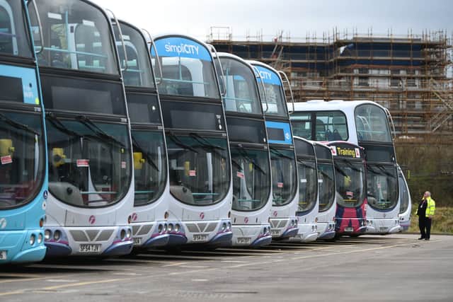 First Glasgow has given an update on bus services.