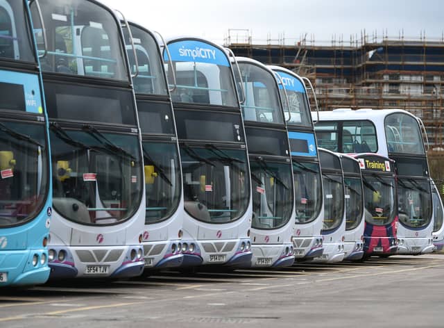 First Glasgow has given an update on bus services.