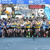 The Great Scottish Run kicked off again today 