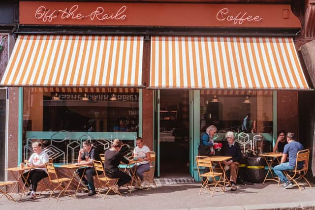 Off the Rails will offer free coffee tomorrow (Thursday 22 September) to celebrate their opening this week.