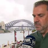 Ange Postecoglou dismissed any notions of him leaving the Hoops (Fox News Australia)