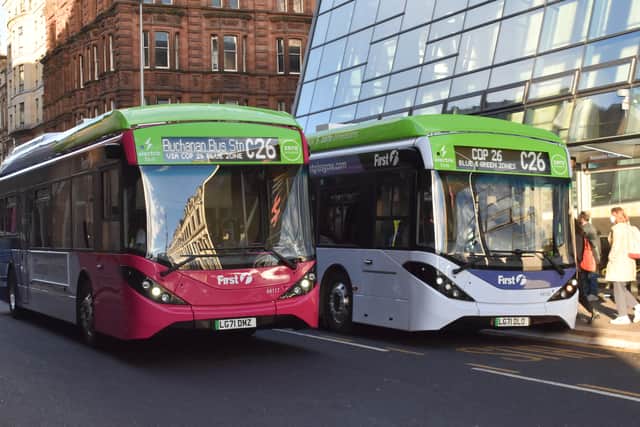 First Glasgow has ordered more electric buses.