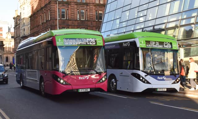 First Glasgow has ordered more electric buses.