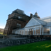 The Winter Gardens on Glasgow Green in 2014 - four years prior to the closure of the temperate garden. 