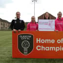 Women & girls club Glasgow City link up with Jo’s Cervical Cancer Trust (Credit: GCFC x Tony Cairney)