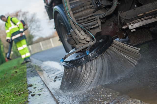 Street cleaning costs more in Glasgow.