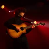 Dylan John Thomas at his first sell out show at the Barrowlands.