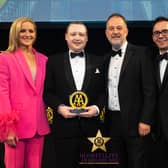 The AA Wine Award Scotland went to UNALOME by Graeme Cheevers