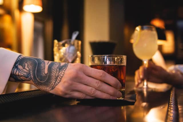 The Negroni bar will open this month
