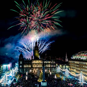 The last time the Christmas lights were switched on in Glasgow was in 2019 (Photo by Bill Murray / SNS Group)