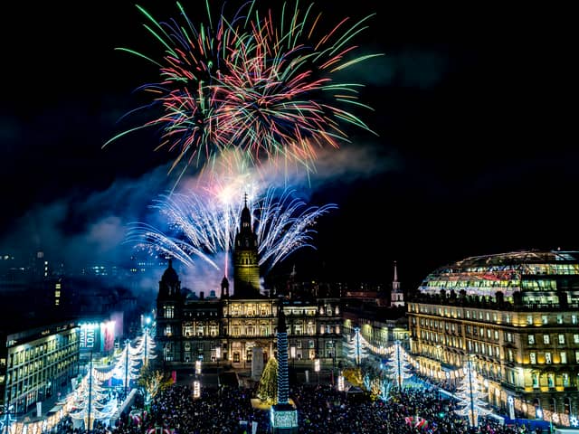 The last time the Christmas lights were switched on in Glasgow was in 2019 (Photo by Bill Murray / SNS Group)