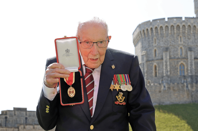 <p>Climate protestor dumps human faeces on Captain Tom memorial</p>