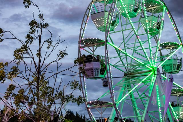 The Big Wheel at the Spooktacular festival at Silverburn.