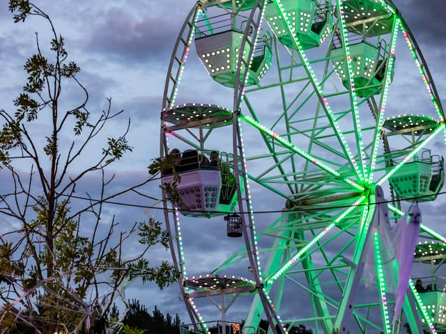 The Big Wheel at the Spooktacular festival at Silverburn.