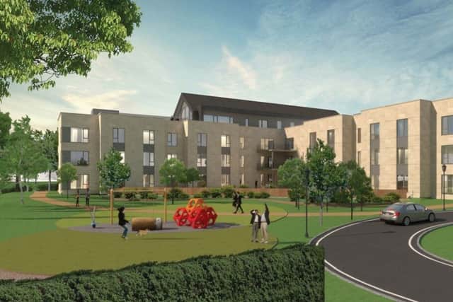 The plans for the West End care home.
