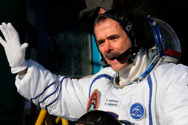 Canadian astronaut Chris Hadfield will host a show in Glasgow next summer.