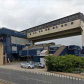 Cumbernauld’s town centre (and bus station) is located inside this massive intricate structure.