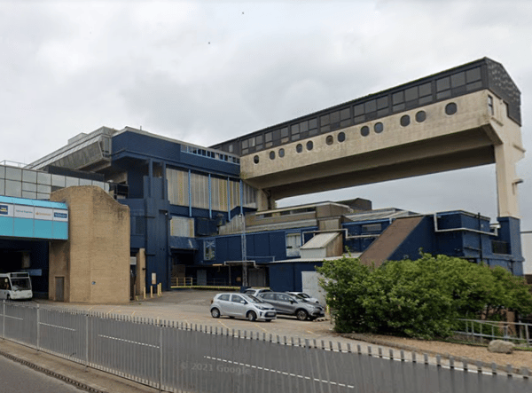 Cumbernauld’s town centre (and bus station) is located inside this massive intricate structure.