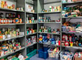 Foodbanks are receiving fewer donations.