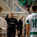 Ex-Celtic manager Neil Lennon is in charge of Omonia. Credit: Getty.