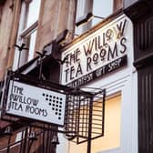 The font is inspired by Glaswegian architect, Charles Rennie Mackintosh, and his handwriting used in architectural drawings.