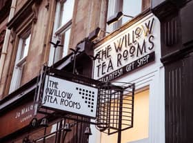 The font is inspired by Glaswegian architect, Charles Rennie Mackintosh, and his handwriting used in architectural drawings.