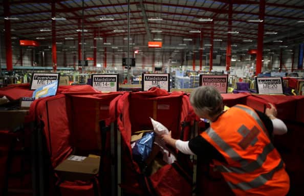 Royal Mail workers on strike are protesting against poor pay and job security, amongst other things.