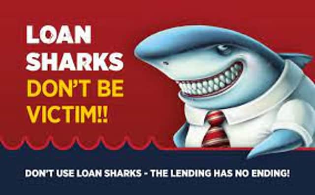Be careful this winter during the cost-of-living crisis with loan sharks keen to take advantage.  