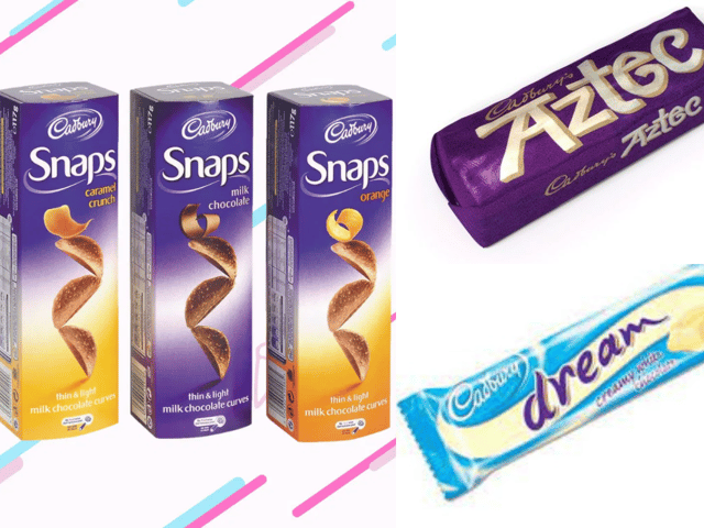 Headline* 10 Cadbury chocolate snacks no longer available to buy in the UK including Dream Bar and Time Out