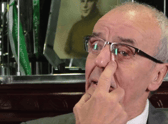 Celtic icon Frank McGarvey gave an emotional interview (Image: Twitter)