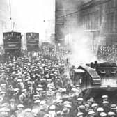 Six tanks were deployed in Glasgow to combat the supposed ‘Bolshevik uprising’.