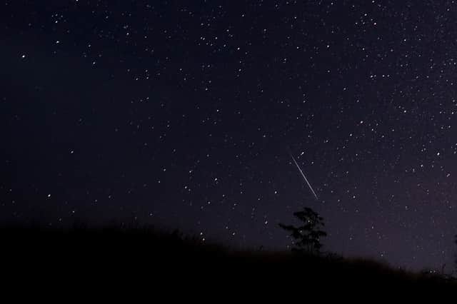 The Orionids meteor shower is an annual event that occurs in October, usually lasting around one week.