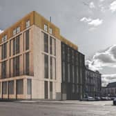 Plans for the student accommodation in Glasgow.