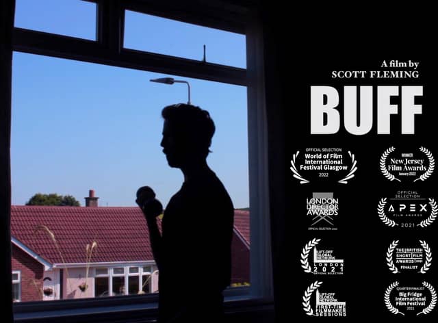 Scott Fleming directed and starred in his own film, ‘Buff’, chosen for World of Film International Festival in Glasgow’s West End.