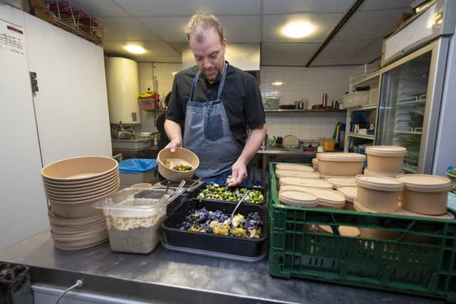 Dark kitchens are sites in which hot food is produced exclusively for online delivery