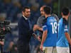‘The players gave everything’ - Rangers boss Giovanni van Bronckhorst highlights positives from 3-0 defeat to Napoli 