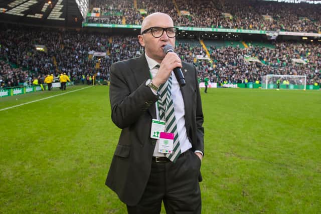 Celtic Foundation's Tony Hamilton during the Ladbrokes Premiership match between Celtic and Rangers at Celtic Park on December 29, 2019 in Glasgow, Scotland.